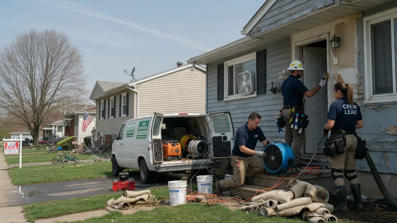 Flood Cleanup in Cedar Falls, IA near me