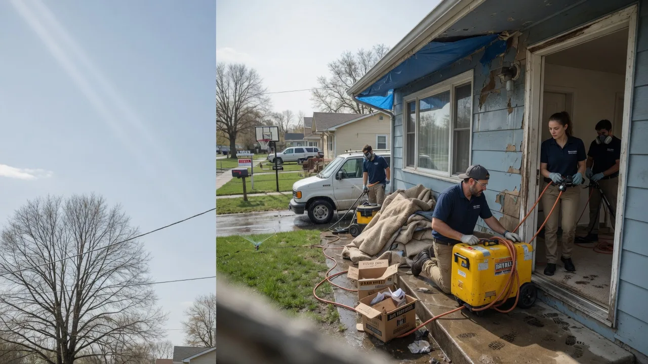 Basement Flood Cleanup in Cedar Falls, IA near me